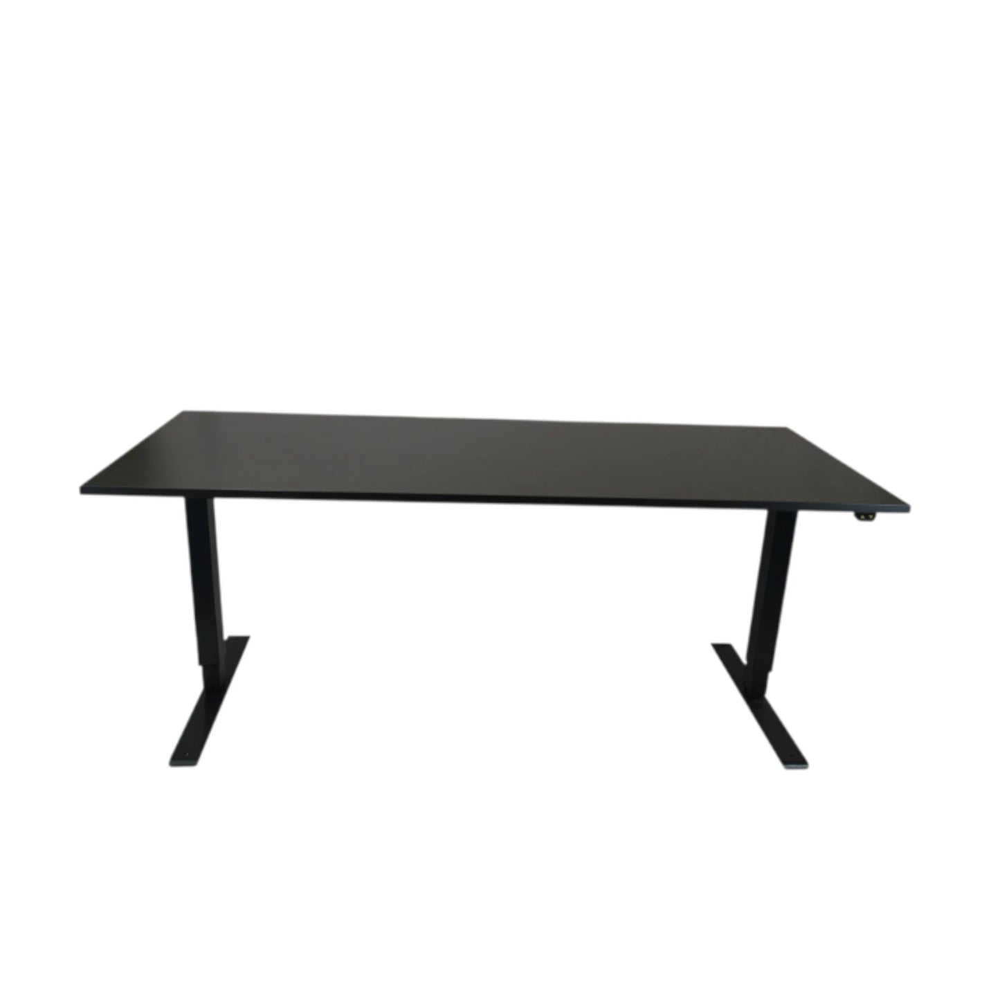 ECO Pinta EQB Linoleum, sort hæve sænkebord el 140x80 cm