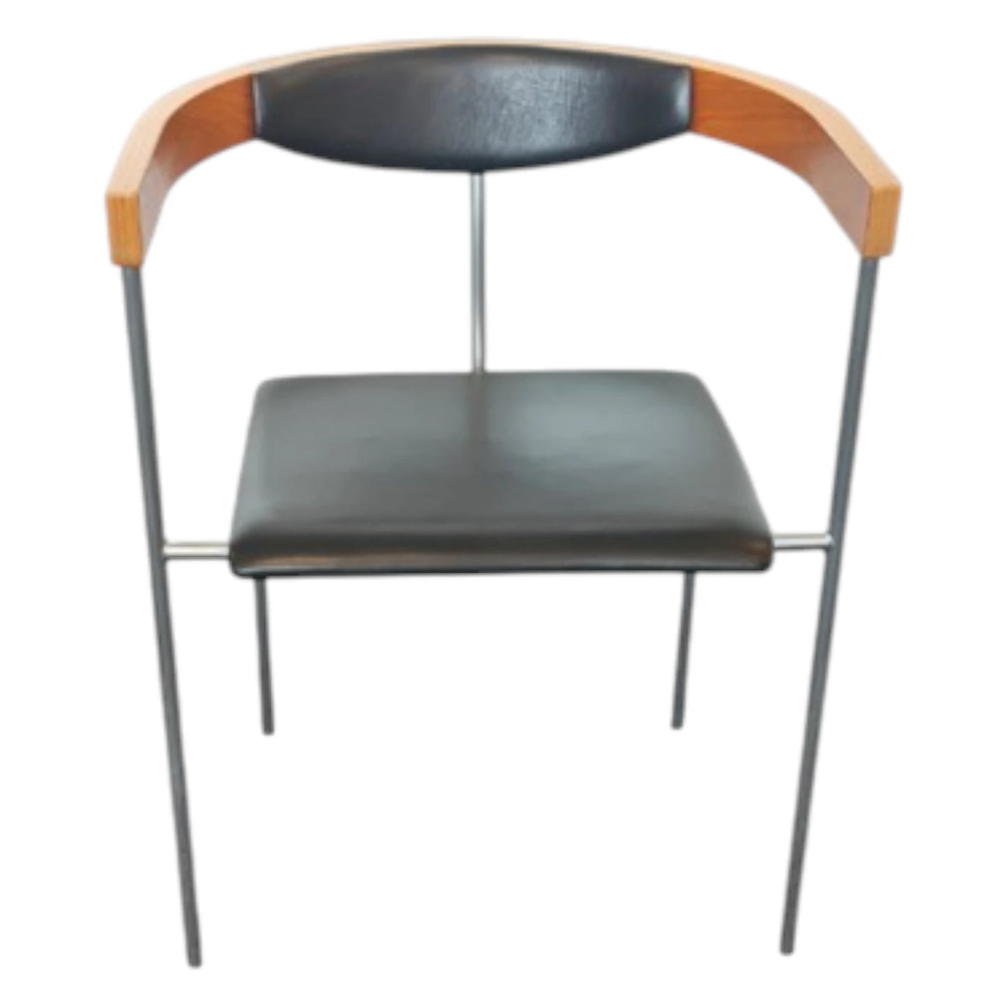 Rumas Cinus stabelstol med lædersæde