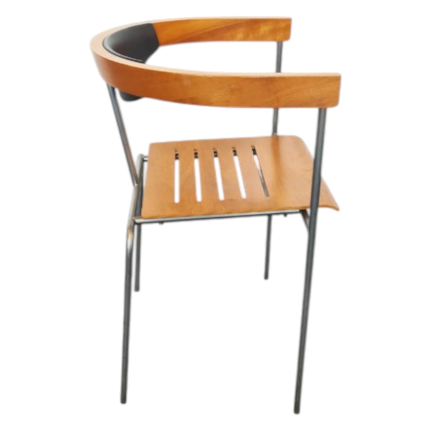 Rumas stabelstol med træsæde