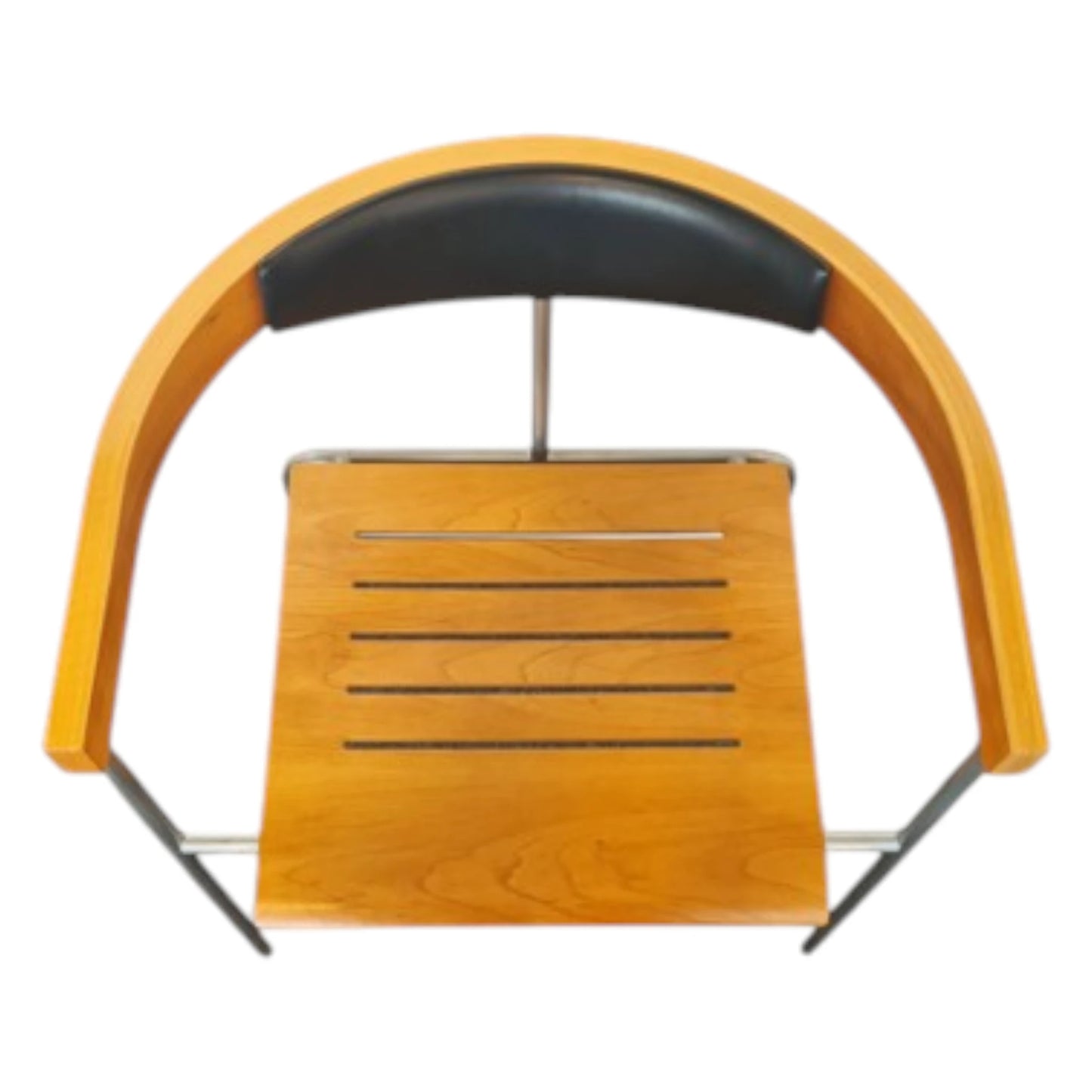 Rumas stabelstol med træsæde