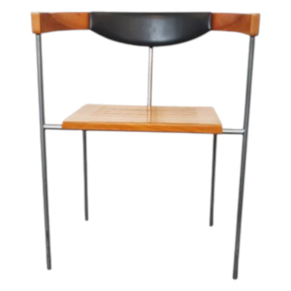 Rumas stabelstol med træsæde