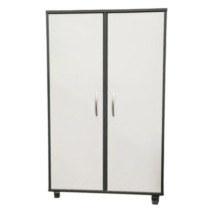 Stay skab m/6 rum, 2 låger u/lås