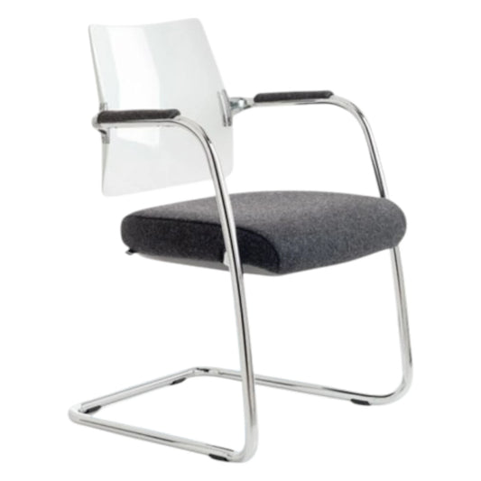 Emmegi Free Konferencestol med "glas" ryglæn