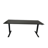 ECO Pinta EQB Linoleum, sort hæve sænkebord el 160x80 cm