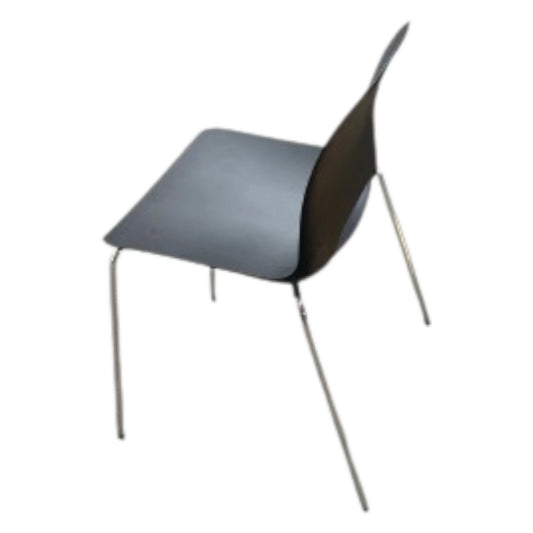 Dencon Frigg Kantinestol (Sort)