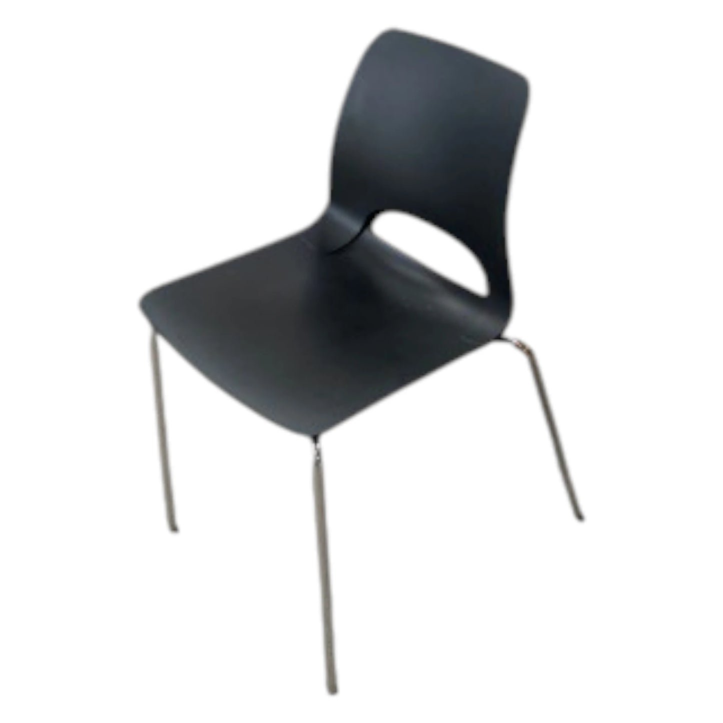 Dencon Frigg Kantinestol (Sort)