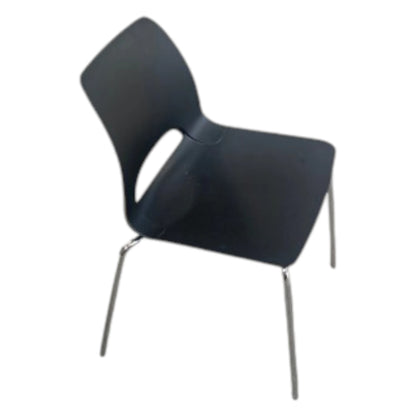 Dencon Frigg Kantinestol (Sort)