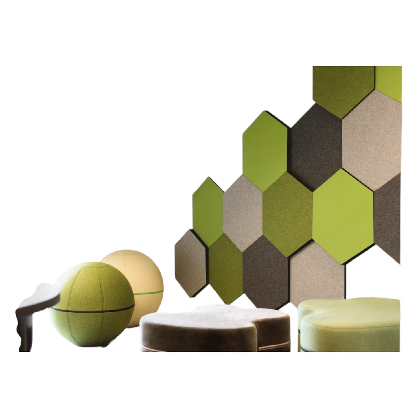 Honey EcoSUND® Vægabsorbent, Flere farvemuligheder