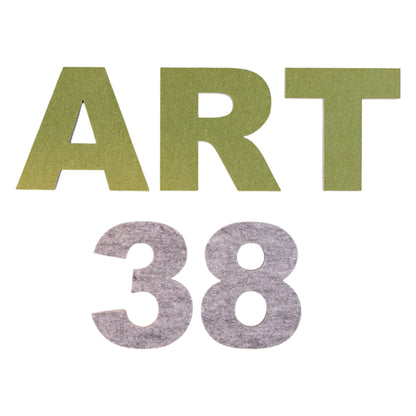 Sound Off EcoSUND® unikke lydabsoberende akustik bogstaver