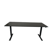 ECO Pinta EQB Linoleum, sort hæve sænkebord el 120x80 cm