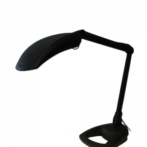 Skrivebordslampe, Vision fra Luxo, sort.