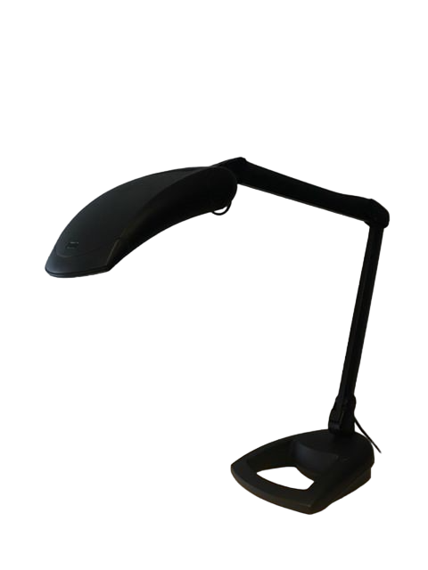 Skrivebordslampe, Vision fra Luxo, sort.